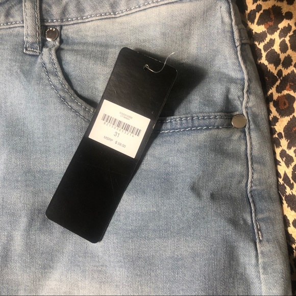 Y2k Style Bebe Rhinestone High Waisted Mini Skirt - Picture 3 of 10